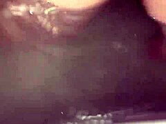 Skinny wife's steamy shower show