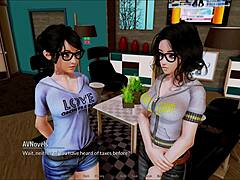 Visual novel walkthrough of Harem Hotel 76