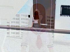Sensual redhead's Arizona adventure begins