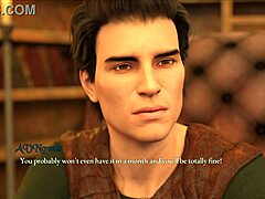 Power struggle in visual novel