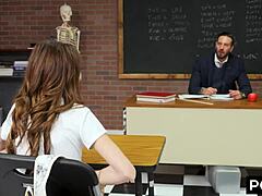Naughty Teacher Turns Slut Into Pet
