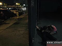 Ever seen a teen suck cock outdoors?