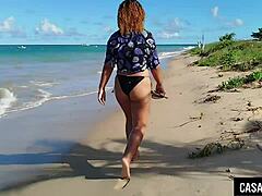 Beach Vlog Ends With Creampie Inside Best Friend