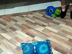 Petite Latina Amateur Sucks Me Off Real Hard