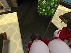 Christmas Shemale Fuck