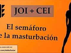 daring spanish joi game for jerking