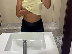 Fingering Amateur In Public Under Miniskirt