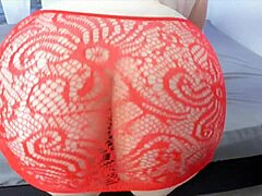 What’s hidden in this intense booty massage and anal play?