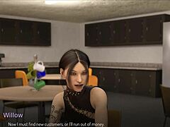 bound tease in anime game style