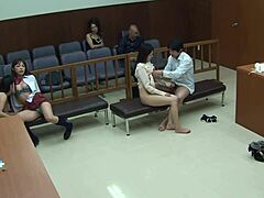 Japanese Courtroom Sex Party Orgy Unleashed