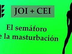 daring spanish joi game for jerking