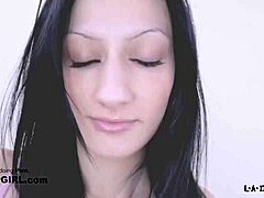 Skinny vixen seduces porn producer