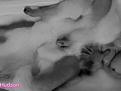 Kity Hudson's Relentless Bath Toy Orgasm