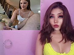 cheeky petite latina teen’s taboo creampie lesson