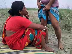 Ever dared to watch outdoor Indian couple's rough fuck last time?