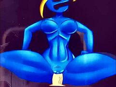 Internet Cowgirl’s Teasing Ride On Display