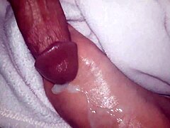 Massive Cumshot on Slick Oiled Feet