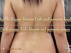 bizarre lady dominates with perverse deepthroat games