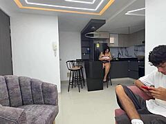 My husband hires music teacher who fucks me hard