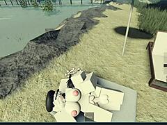 my roblox girl pounded on beach