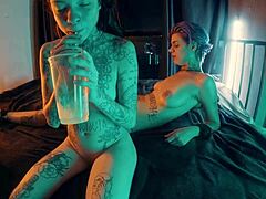 Rave Girls’ Shameless Orgy After Party With Boss