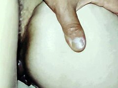 Teasing anal doggy with skinny mature wife