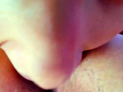 I’m sucking latina pussy in closeup view