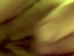 petite girlfriend teases hairy pussy