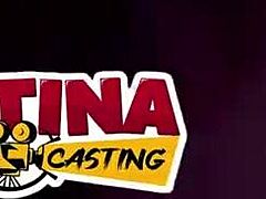 Skinny Latina Sucks BWC At Casting