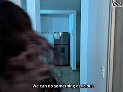 Tattooed Latina Roommate Fucked Hard And Deep
