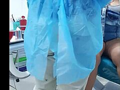 Dentist visit ends with teasing mouthful