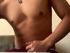 maluma doing homework with his cock out