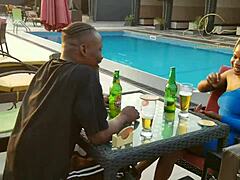 Honryblack Ebony Goddess Meets Naija Star for Bar Fun