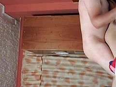 Neighbor's Anal Pounding When Husband's Away