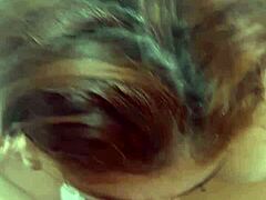 amateur couple’s tasty blowjob in private moment