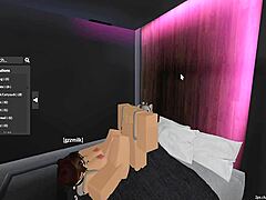 My Cheeky GF’s Taboo Footjob In Roblox Game