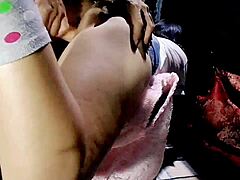 Mexican amateur throat-fucked hard outdoors