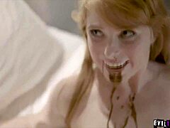 Cheeky Redhead’s Taboo Lesbian Tease
