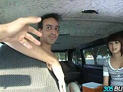 Redhead Teen’s Subtle Tease in Public Car Romp