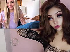 My perfect busty Latina girlfriend shares bed for a wild creampie