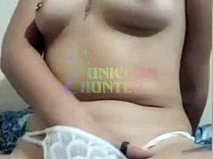 Latina’s Teasing Black Toy Play