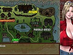 stuck in a camp with busty zombie girls