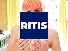 posh 18 year old redhead’s cum play