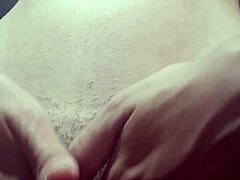 Cheeky teen flaunts hairy tease on street
