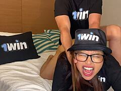 Colombian bitch fucked hard in closeup