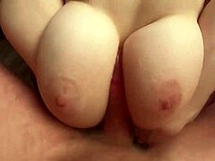 Busty Girl’s Titjob Covers Her Tits With Cum