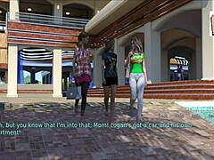 A wife and stepmother in 3D game