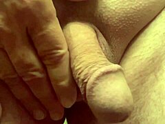 Grandpa Reveals His Flaccid Cock In Close-Up Video
