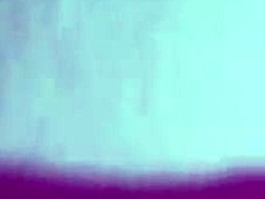 Underwater creampie with a daring dildo twist