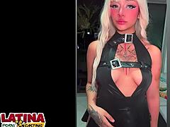 Latina Casting - Thick Goth Cosplay Sucks BWC